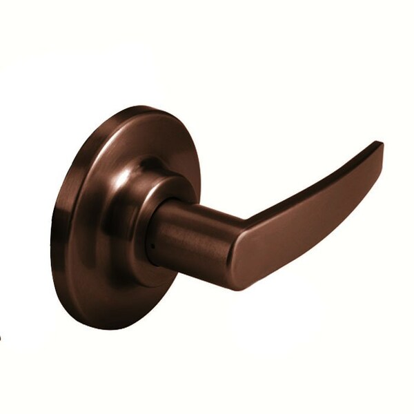 Grade 2 Cylindrical Lock, 01-Single Dummy, LG-Lever, E-Stepped Rose, Oil Rubbed Dark Bronze